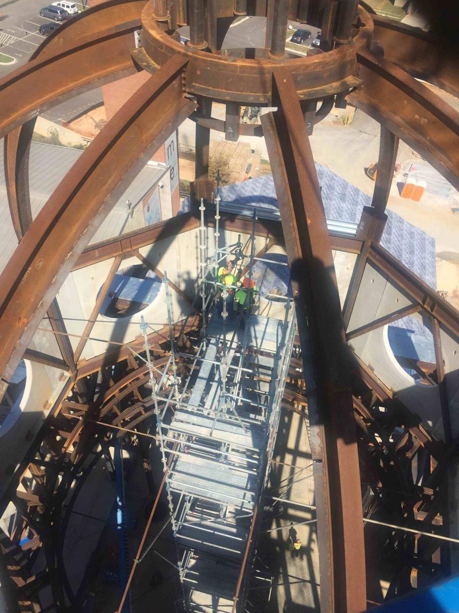 Associated Scaffolding works on Knoxville Cathedral [Updated]