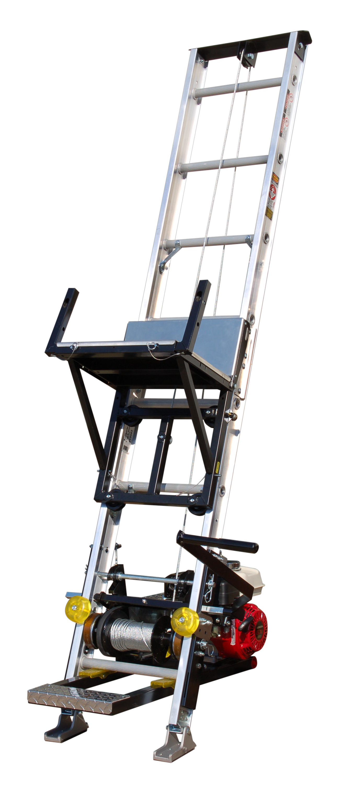 Tranzsporter TP250 Ladder Hoist Material Hoist Associated Scaffolding