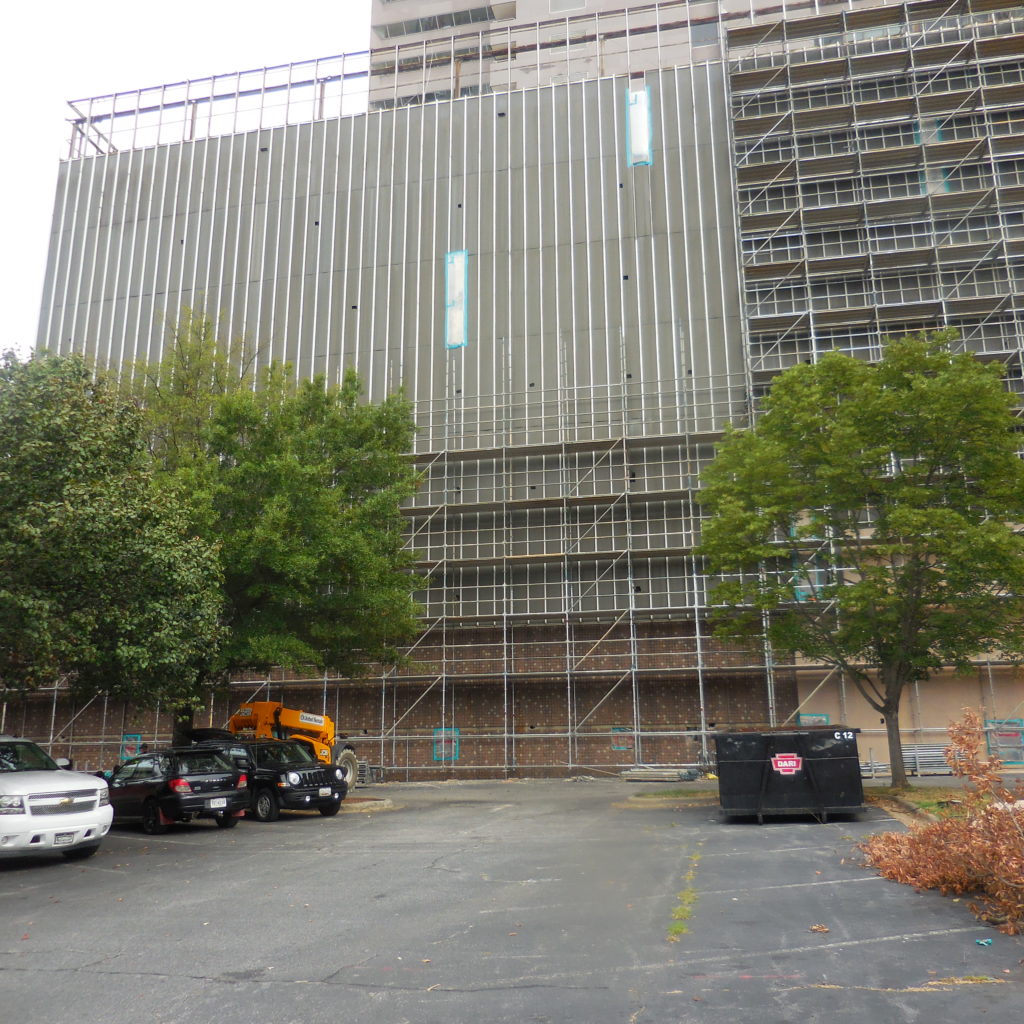 500 West Fifth Renovation > Associated Scaffolding