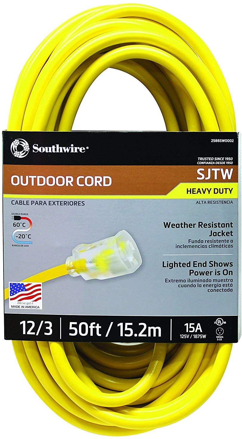 Southwire #02588 12/3 (50') Extension Cord
