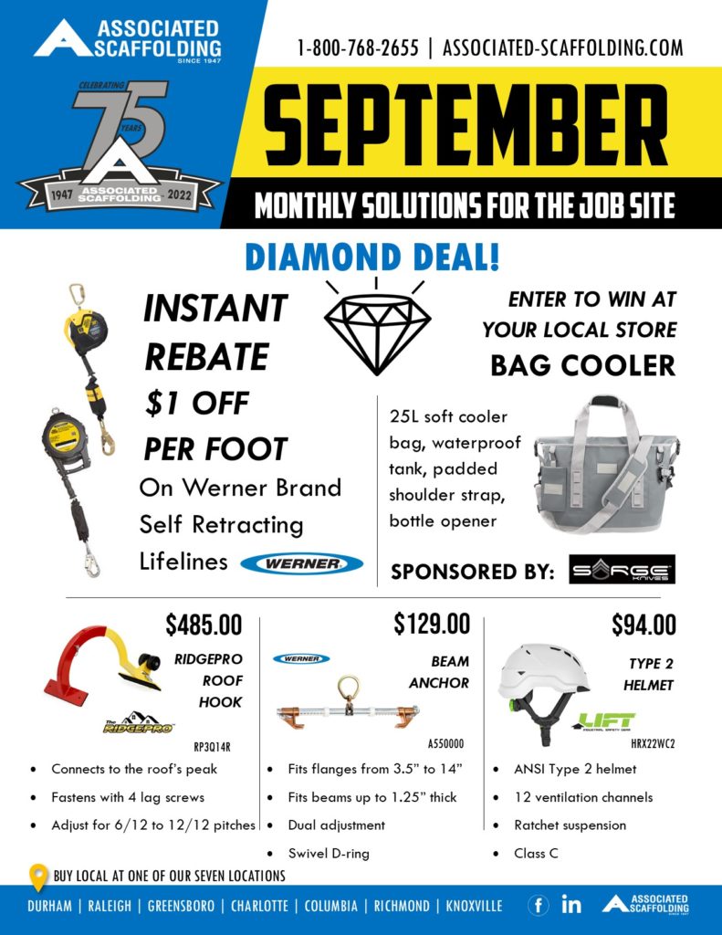 fall protection and safety sale