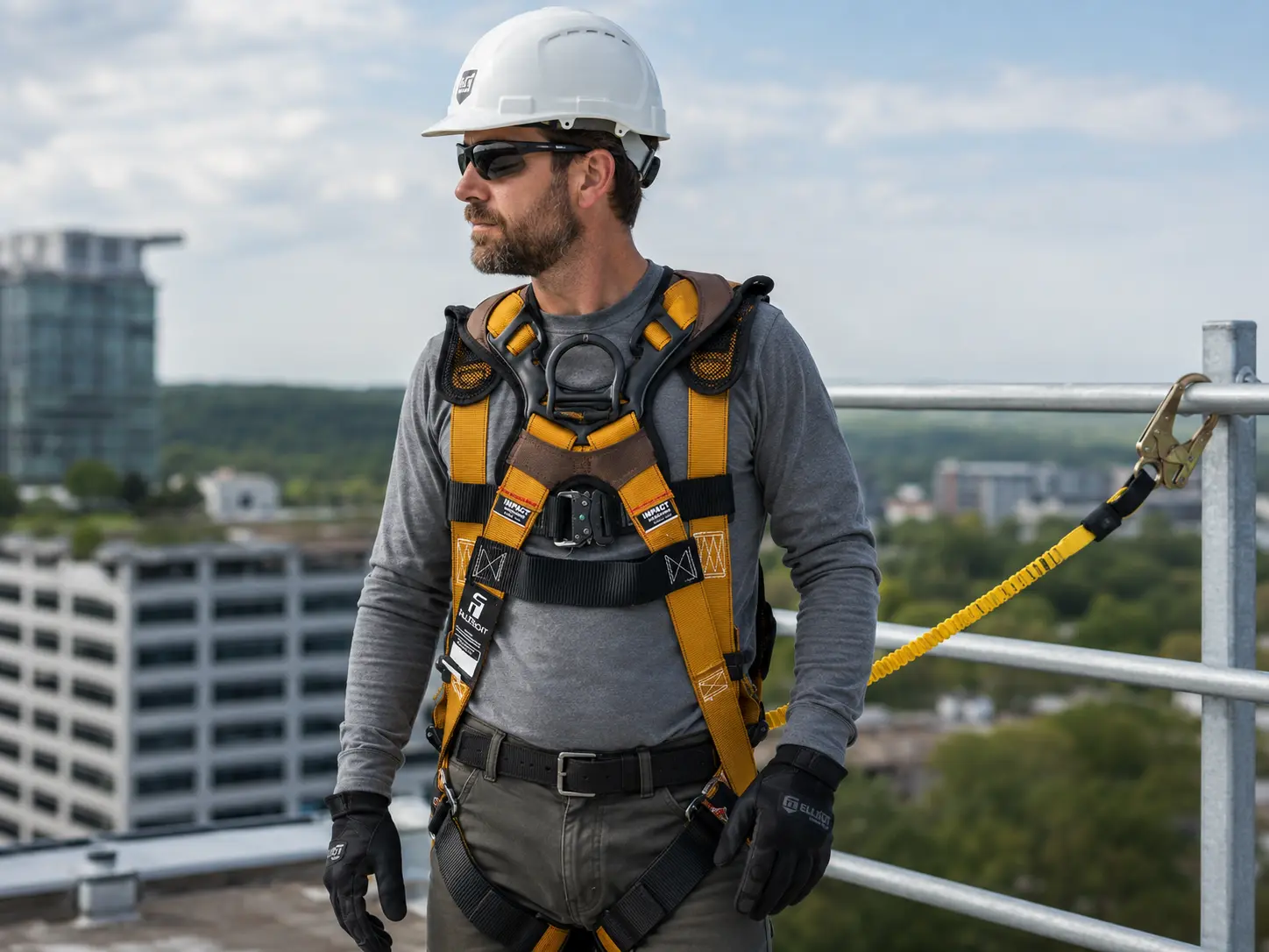 Permanent Fall Protection Structure Types of Fall Protection Equipment for Construction